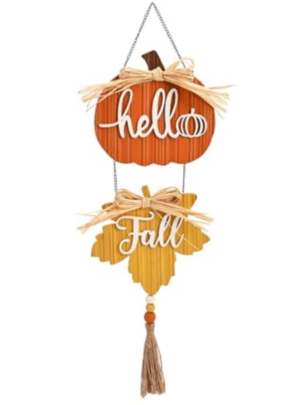 Fall Decorations for Home, Fall Wall Decor with Pumpkin and